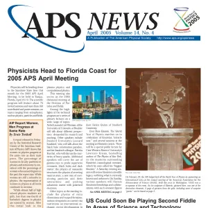 APS News April 2005