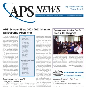 APS News August/September