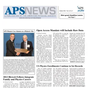 APS News October 2013