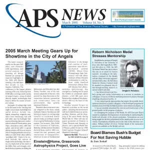 APS News March 2005