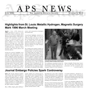 APS News June 1996