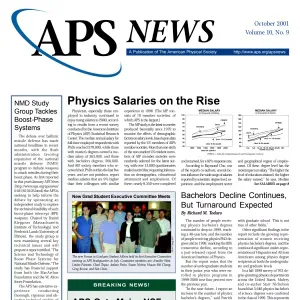 APS News October 2001