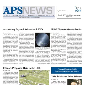 APS News May 2016