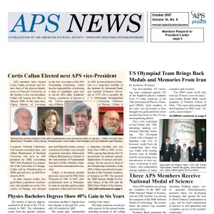 APS News October 2007