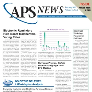 APS News February 2002