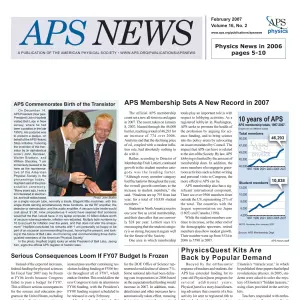 APS News February 2007