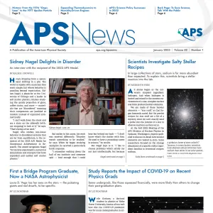 APS News January 2023