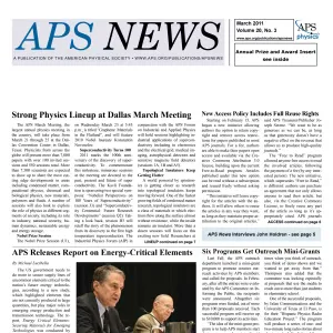 APS News March 2011