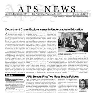 APS News August/September