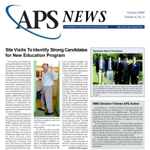 APS News October 2000