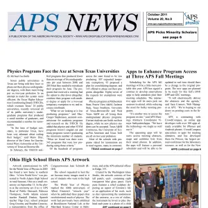 APS News October 2011