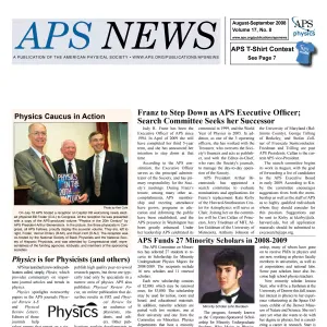 APS News August/September