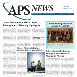 APS News May 2002