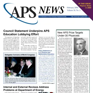 APS News February 2001