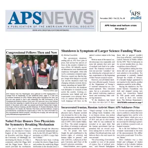 APS News November 2013