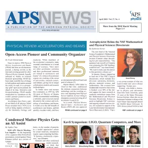 APS News April 2018