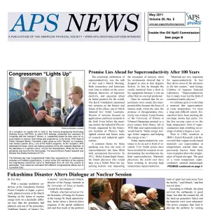 APS News May 2011