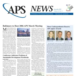 APS News December 2005