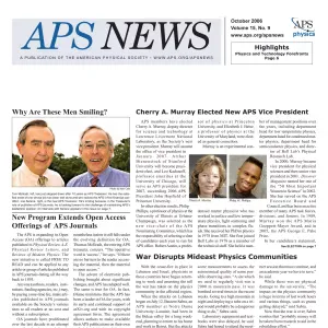 APS News October 2006