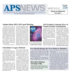 APS News April 2012