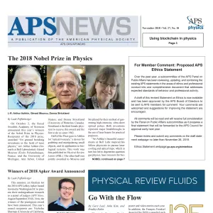 APS News November 2018