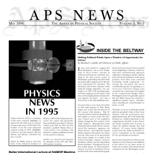 APS News May 1996