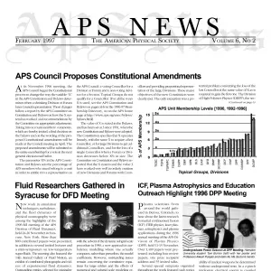 APS News February 1997