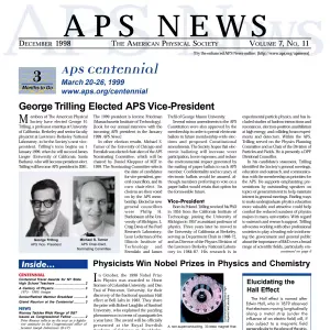 APS News December 1998