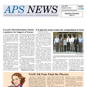 APS News July 2007