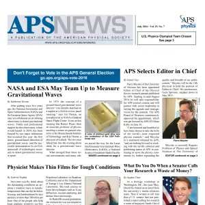 APS News July 2016