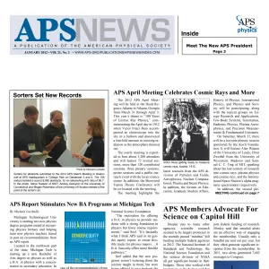 APS News January 2012