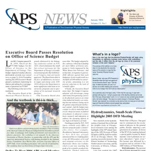 APS News January 2006