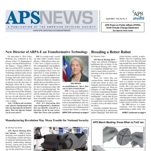 APS News April 2015