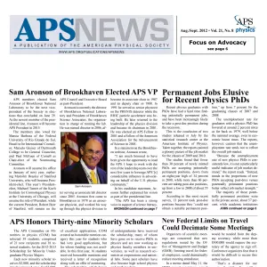 APS News August/September