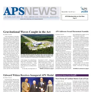 APS News March 2016