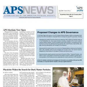 APS News June 2014