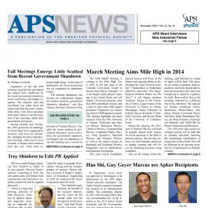 APS News December 2013