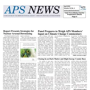 APS News April 2010