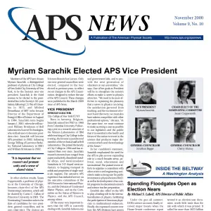 APS News November 2000