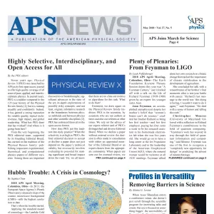 APS News May 2018