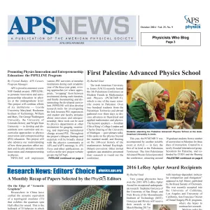 APS News October 2016