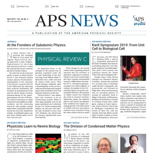 APS News April 2019