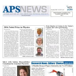 APS News November 2016