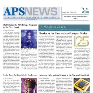 APS News October 2018