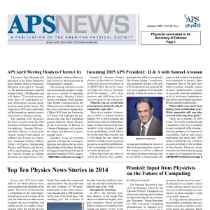 APS News January 2015