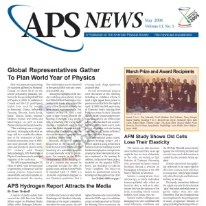 APS News May 2004