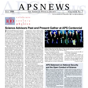 APS News July 1999