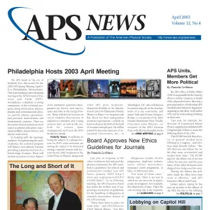 APS News April 2003