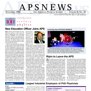 APS News November 1999