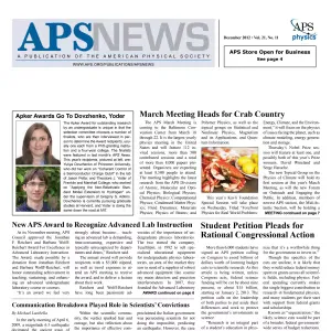 APS News December 2012